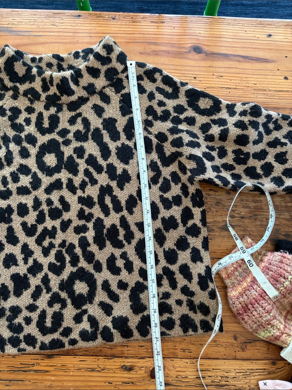 Kate Spade Leopard Mock Neck Sweater - Picture 10 of 11